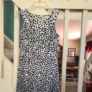 Black and white Calvin Klein dress, size 4